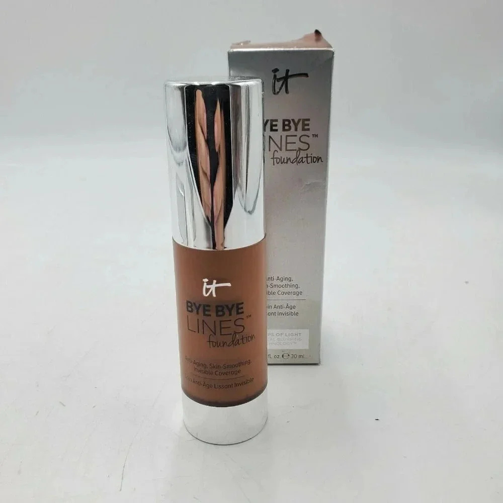 IT Cosmetics Bye Bye Lines Foundation‎ in Deep NIB